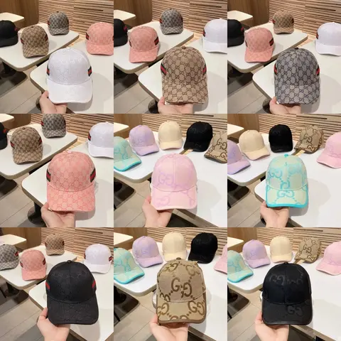 Gucci GG Monogram Baseball Caps Collection