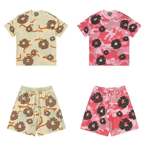 Donut Camo T-Shirt and Shorts Set