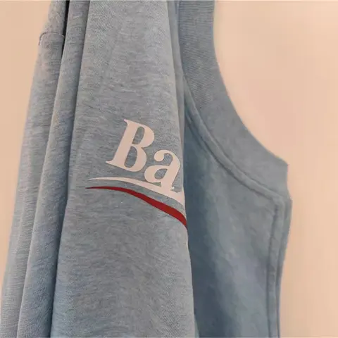 Bape Gray Sleeveless Tank Top