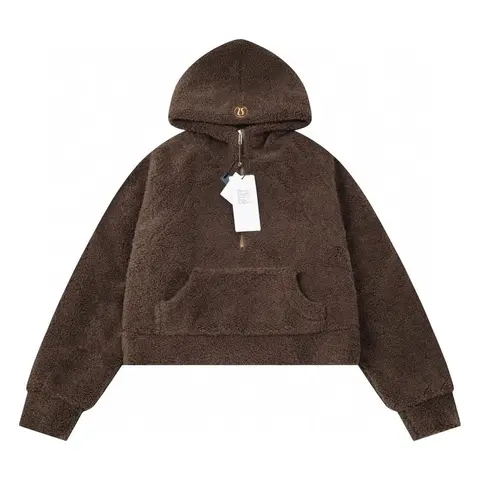 Lululemon Brown Sherpa Hoodie