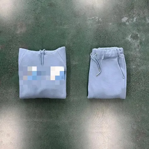 Light Blue Hoodie and Sweatpants Set