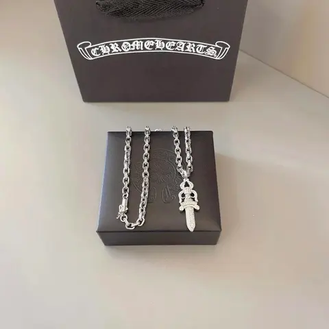Chrome Hearts Sword Pendant Necklace