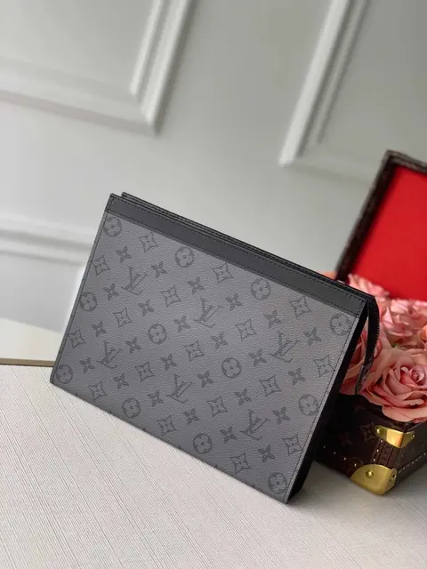 Louis Vuitton Monogram Eclipse Clutch