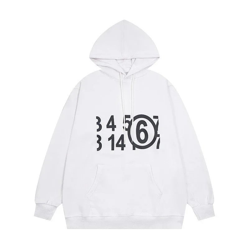 6107款 白色帽衫