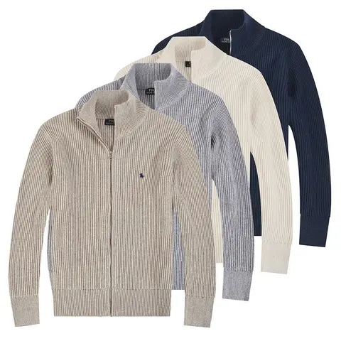 Polo Ralph Lauren Ribbed Zip-Up Sweaters