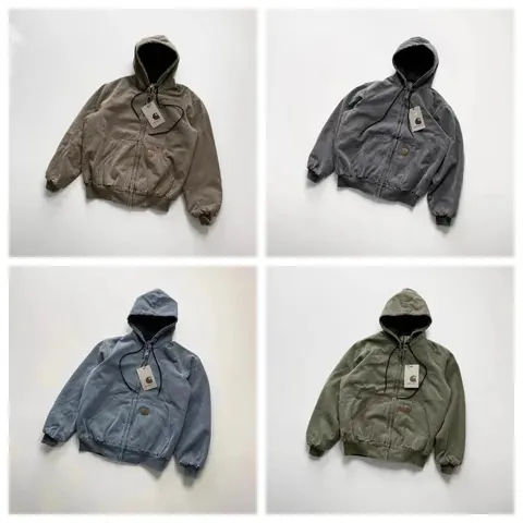 Carhartt WIP Hooded Zip-Up Sweatshirts Collection