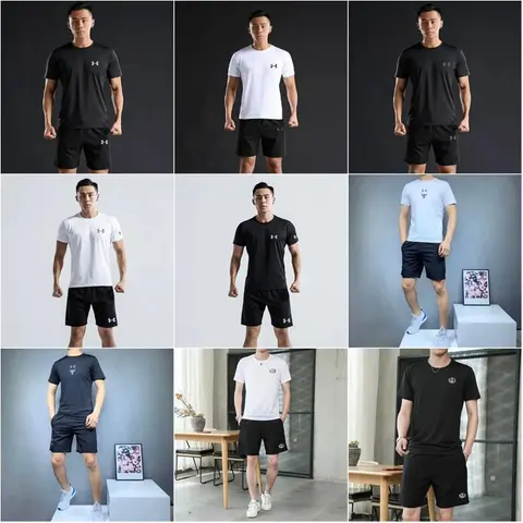 Under Armour Men's Performance T-Shirt and Shorts Set