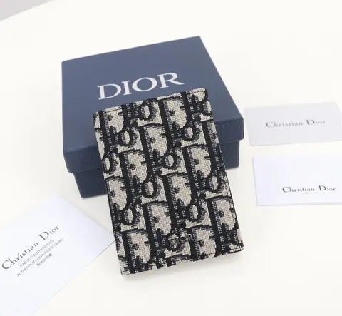 Dior Oblique Pattern Wallet