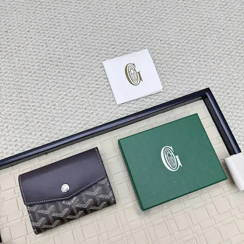COCO CHANEL Leopard Print Wallet with Brand Box and Card