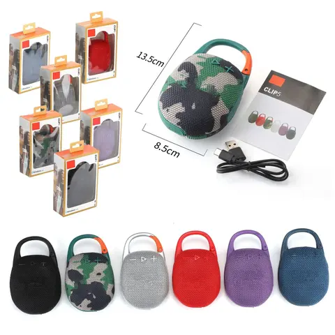 JBL Clip 5 Portable Bluetooth Speaker