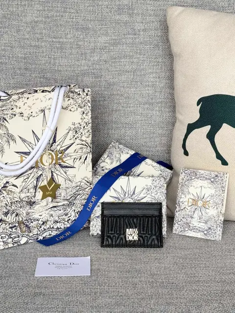 Dior Miss Dior Card Holder with Packaging