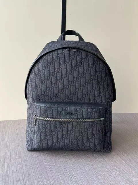 Dior Oblique Print Backpack