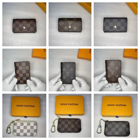Louis Vuitton Damier and Monogram Wallets and Coin Purses