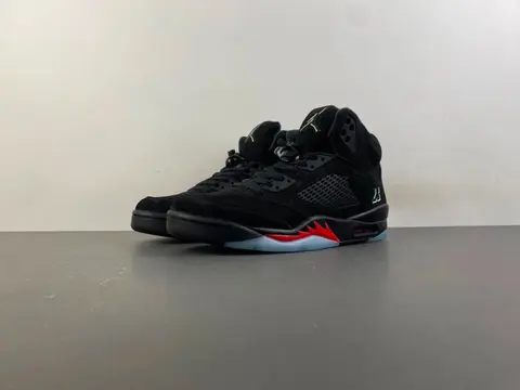 Air Jordan 5 Retro 'Halloween'  Black Red