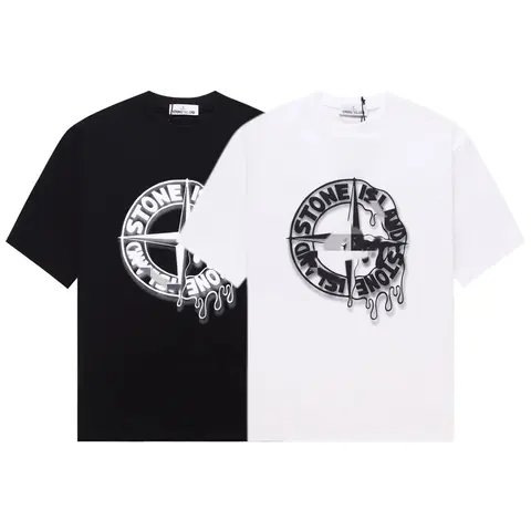 Stone Island Melting Compass Logo T-Shirt