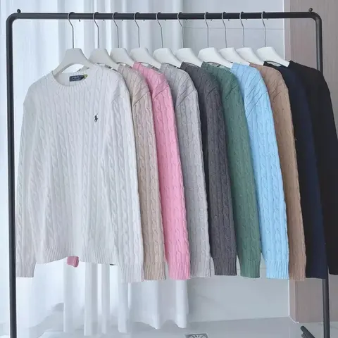 Polo Ralph Lauren Cable Knit Sweaters Collection