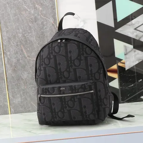 Dior Oblique Print Backpack