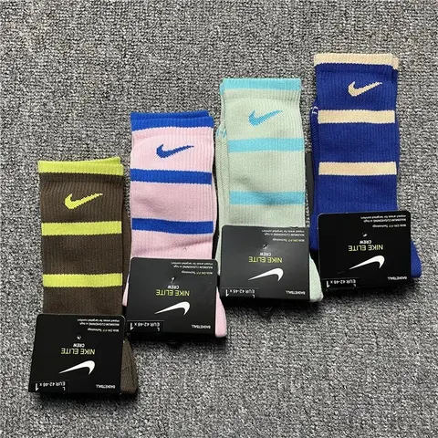 NK Striped Mid-Calf Unisex Socks