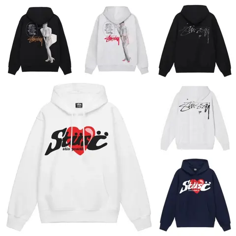 Stüssy Heart Logo Hoodie Collection