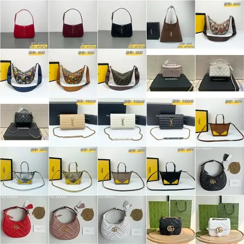 Luxury Designer Handbags Collection - YSL, Chanel, Fendi, Gucci