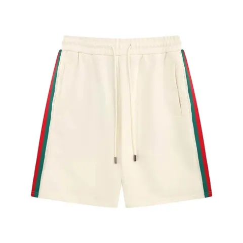 Gucci Web Stripe Cotton Jersey Shorts