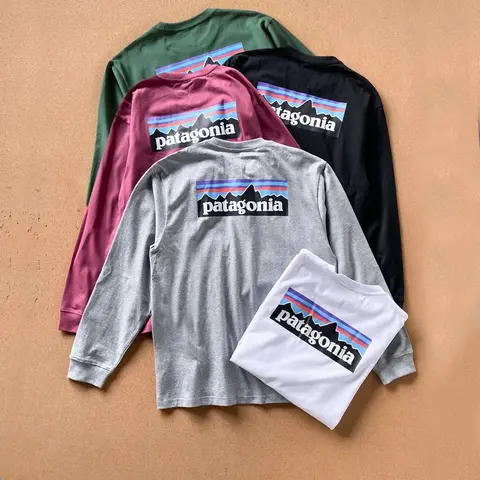 Patagonia P-6 Logo Long Sleeve T-Shirt Collection