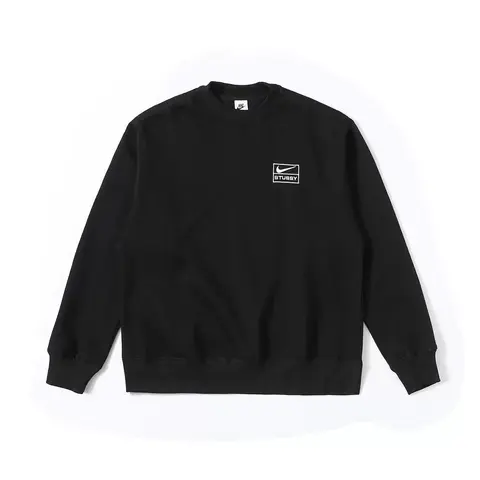 Nike x Stussy Black Crewneck Sweatshirt