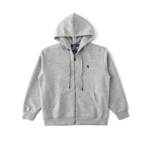 Polo Ralph Lauren Gray Zip-Up Hoodie
