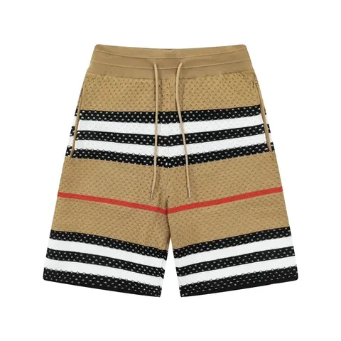 Striped Knit Shorts