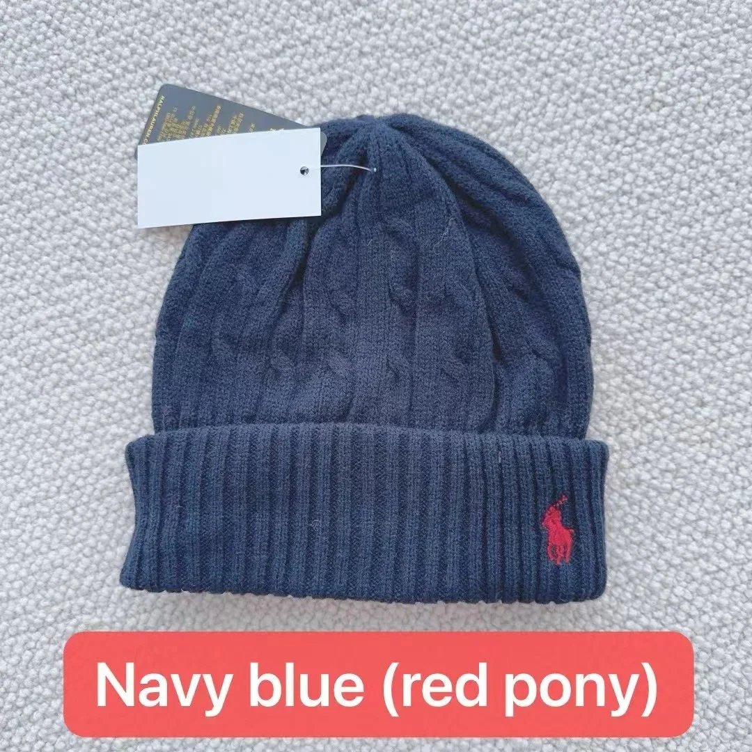 藏青红标navy blue（red pony）