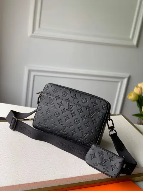 Louis Vuitton Black Monogram Empreinte Crossbody Bag