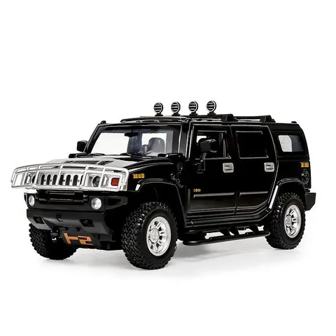 Hummer H2 Black Die-Cast Model Car