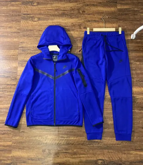 Nike Blue Hoodie and Jogger Set
