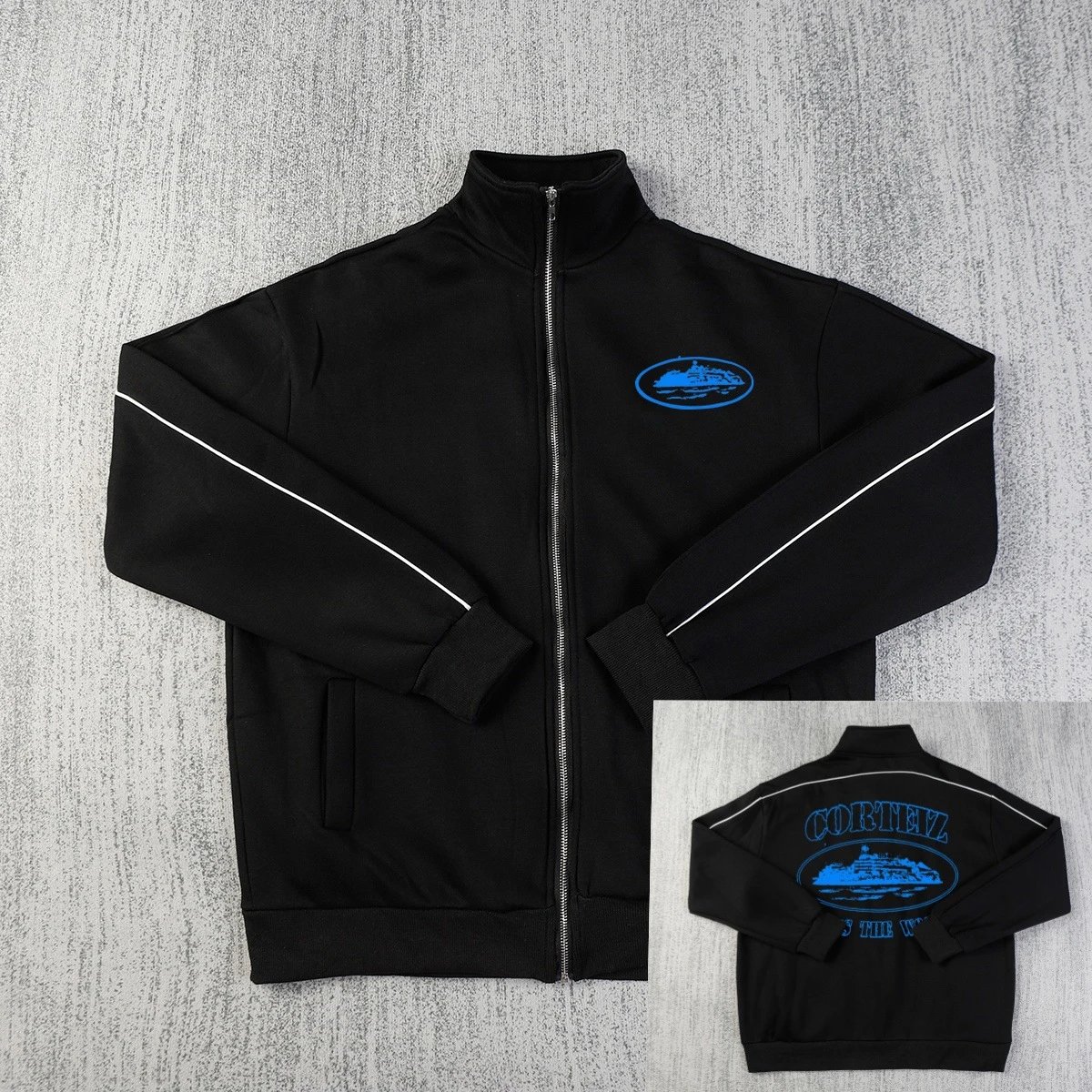 8102黑深蓝【Hoodie】