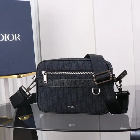 Dior Oblique Canvas Crossbody Bag