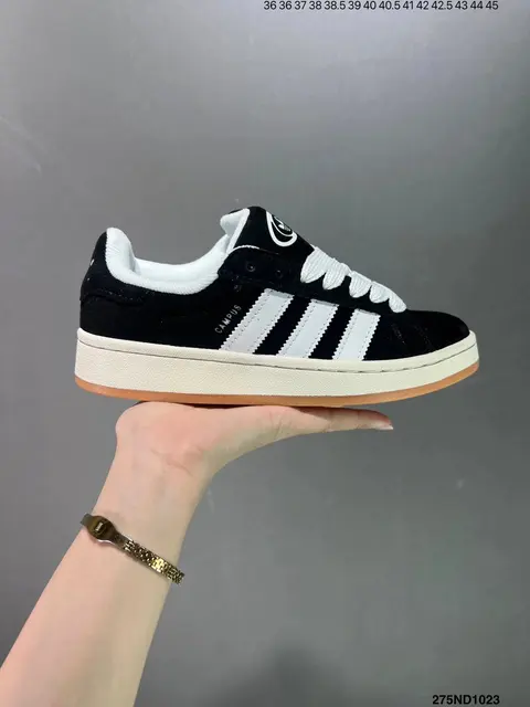 Adidas Campus Black and White Sneakers