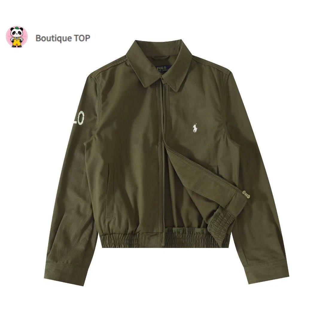 7-Polo夹克深绿色