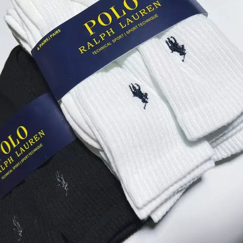 Polo Ralph Lauren Technical Sport Socks 6-Pack