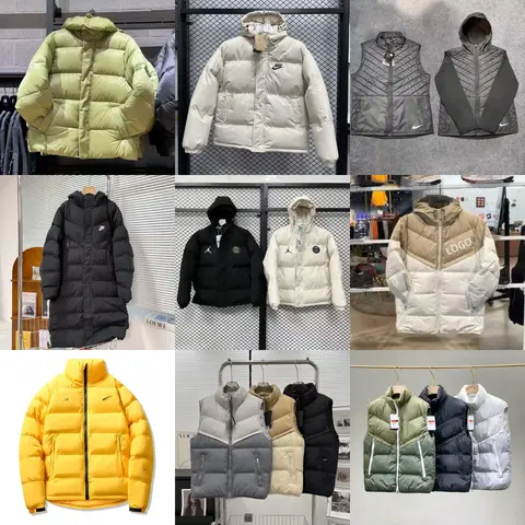 Nike and Jordan Winter Puffer Jackets and Vests Collection