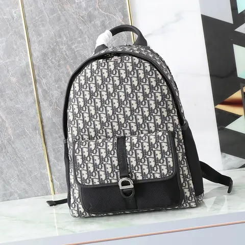 Dior Oblique Print Backpack