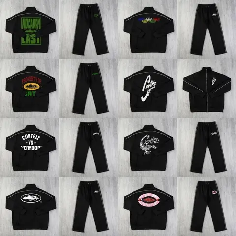 Corteiz Track Jacket and Pant Collection