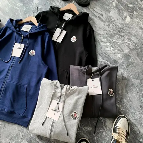 Moncler Zip-Up Hoodies Collection