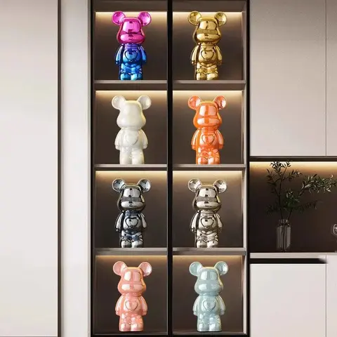 Bearbrick Collection - Multi-Color Vinyl Figures