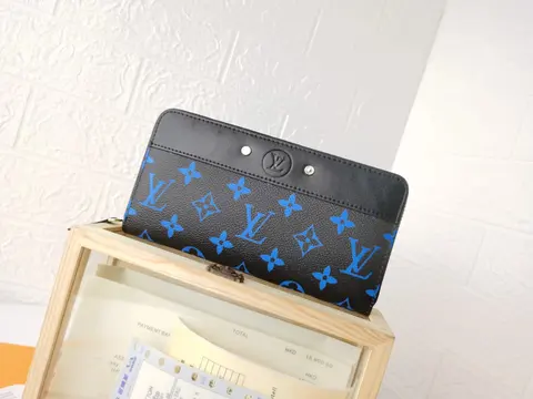Louis Vuitton Monogram Blue Wallet