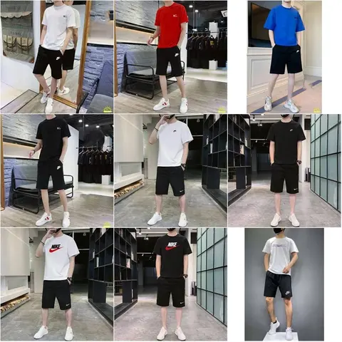 Nike Men's T-Shirt and Shorts Set Collection
