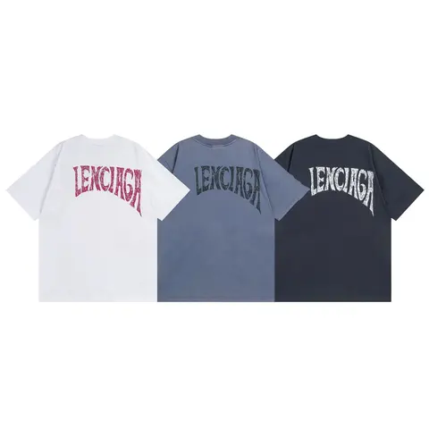 LENCIAGA Oversized Logo T-Shirt Collection