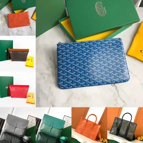 Goyard Monogram Clutches and Tote Bags Collection