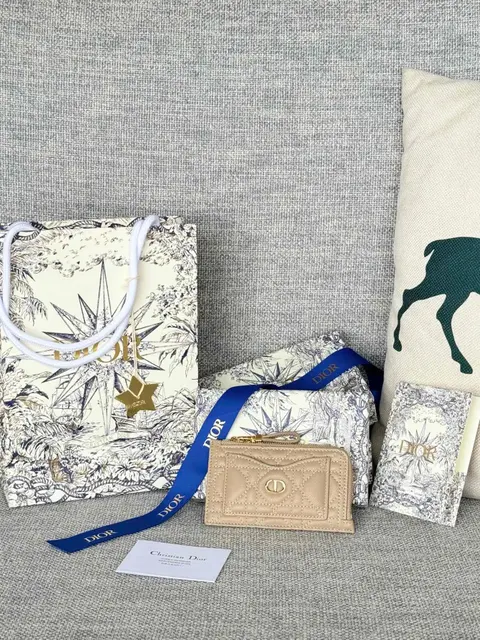 Christian Dior Wallet with Matching Gift Set