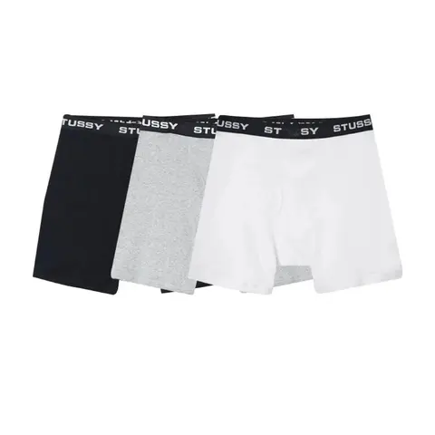 Stussy Men's Boxer Briefs 3-Pack