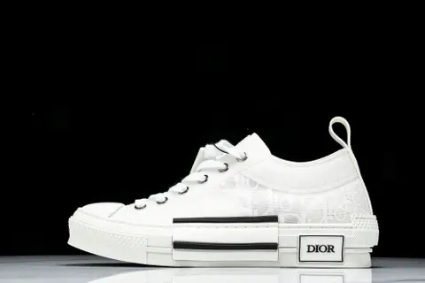 Dior White Low-Top Sneakers